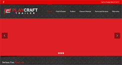 Desktop Screenshot of playcrafttrailer.com