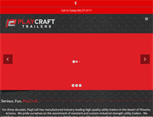 Tablet Screenshot of playcrafttrailer.com